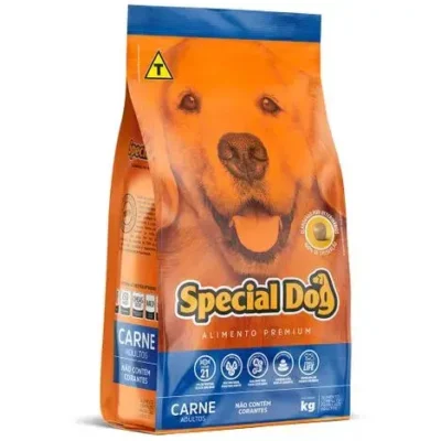 Ração Special Dog Premium Carne Para Cães Adultos 15kg